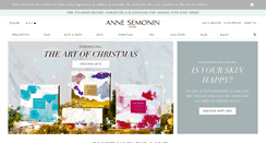 Desktop Screenshot of annesemonin.com