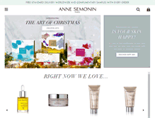 Tablet Screenshot of annesemonin.com